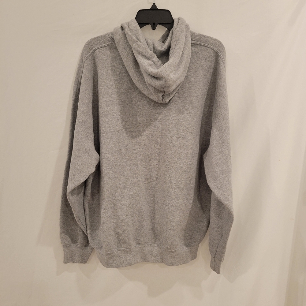 "Real Unicorns Have Curves" Gildan  gray hoodie size XL - Picture 3 of 3
